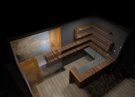 Woodland Hills Home Bar Design