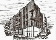 Mixed-use building, 2009