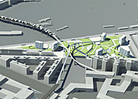 urban design of Prenestina railway's area