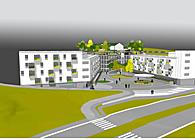 Social housing complex(60 apartments), facilities and Urbanization.