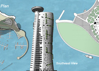 zamoraWorkShop concept study Marina Tower - 