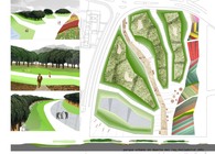urban park in huerta del rey 