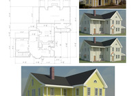 Floor Plan As-built + Color Study