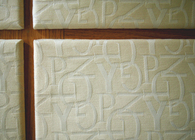 Financial Office, custom textile design and interior design