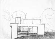 C. Ink on paper, image