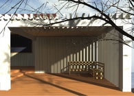 Terrace for a friend house