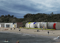 Beach Huts // Competition // Arquitraço + Lourenço Rebelo de Andrade // Lisbon 2009