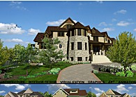 3d Visualization - Single Family Home Rendering