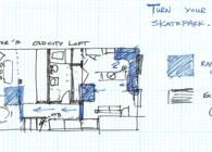 the new thing: sk8board houses.