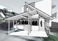 Mill Valley Residence Exterior Retrofit - Carport