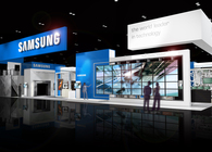 SAMSUNG - INFOCOMM trade show exhibit