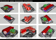 Philadelphia Mixed Use Massing Models
