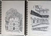 Sketches and paintings