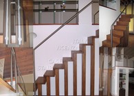 Staircase and loft handrail
