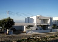 House on a hillside
