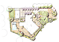 Plan Rendering of Private Residence