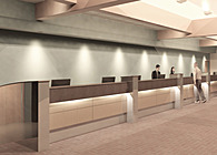 Interior counter Renovation @ Albuquerque Sunport Rental Car Facility