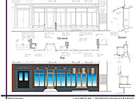 Cava Wine Bar - Storefront Elevations & Details