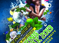 Spring Break Poster for Lincoln University