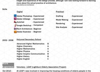 CV/Resume
