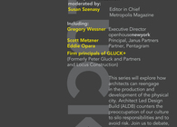 GLUCK+ Launches New Series 'Changing Architecture' with Metropolis, Pentagram, Janus and openhousenewyork