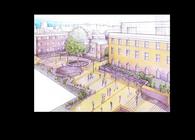 H2L2, Saint Peters College Square and Statue of St. Peters, Jersey City, NJ