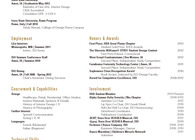 Resume
