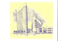 thumbnail sketch on yellow tracing paper