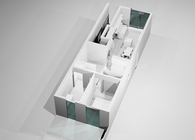 Ground floor apartment interior proposal