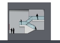 Museum Staircase Exhibit