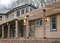 Sag harbor House in the woods