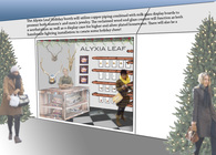 Alyxia Leaf holiday booth