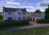 Private House, Spooner Row, Norfolk UK