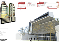 Building for Offices, Housing & Commercial Space Teheran, Iran, Nov. 2009
