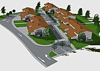 Social housing complex (20 apartments), facilities and Urbanization