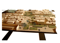 Urban plan of a plot in Sector 45. Chandigarh. Private house.