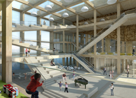 Pinewood Library: design for new Helsinki public library by Sputnik and ABT