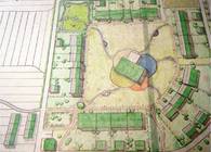 Hand Drawing Section Plan Elevation