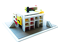 Two Buildings Sometime in the Future: A Studio on Architectural Abstraction Vis-a-vis a Given Archive