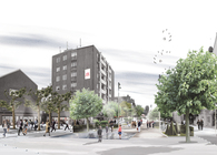 The centre of Hässleholm
