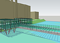Miljacka Pedestrian Bridge