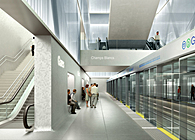 Metro station: Gares