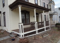 My porch reconstruction/restoration