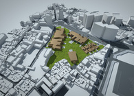 Master Plan of the Previous Staff Accommodation of the U.S. Embassy
