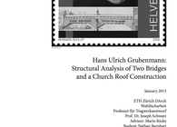 Structural Analysis of work by Hans Ulrich Grubenmann