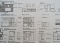 New Bathrooms. Plans and Elevations.
