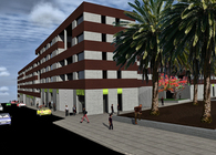 Mixed-use building, 2012