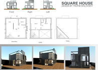 Square house