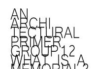 What is a Memorial? - An Architectural Primer