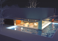 The house with a moat (night views)